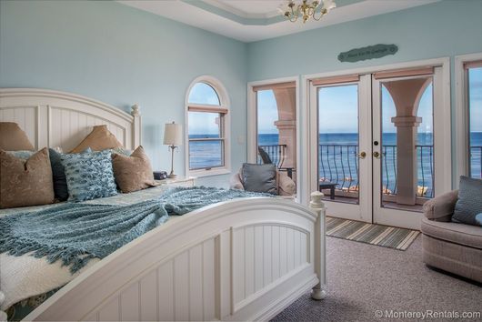 5 Bedroom Oceanfront Mediterranean Beach House Pacific Grove Ca Master Bedroom Beach House Zatara