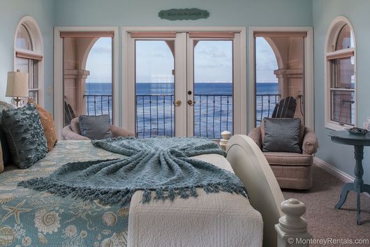 5 Bedroom Oceanfront Mediterranean Beach House Pacific Grove Ca Explore E Master Bedroom Beach House Zatara