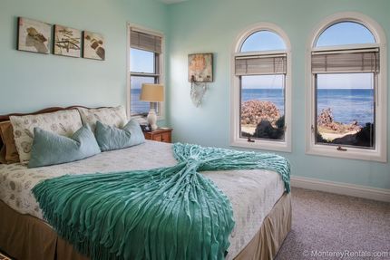 5 Bedroom Oceanfront Mediterranean, Pacific Grove Storage Bed