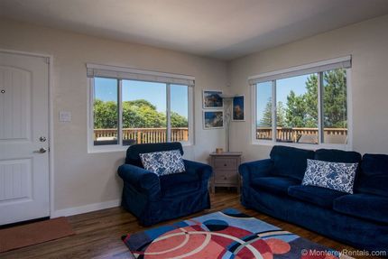 Living Room View - Bayview Cottage, New Monterey