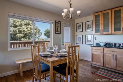 Dining Area - Bayview Cottage, New Monterey