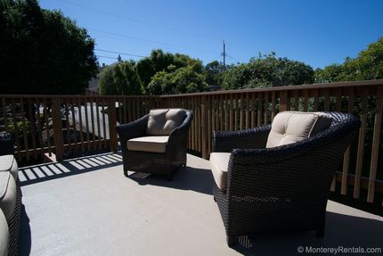 Patio/Deck - Bayview Cottage, New Monterey