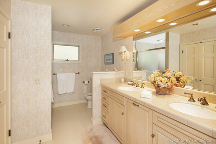 Master Bathroom - Pelican's Rest, Monterey Peninsula Country Club