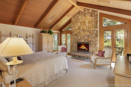 Master Bedroom - Pelicans Rest, Monterey Peninsula Country Club