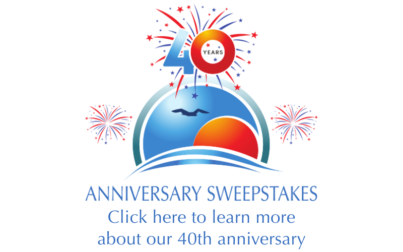 Learn more about our 40th anniversary sweepstakes